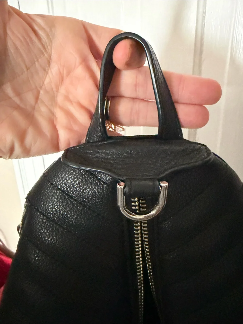 Rebecca Minkoff Black Quilted Mini Julian